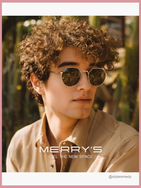 Round Polygon Metal Polarized Sunglasses Classic Retro Vintage Shades main image 4